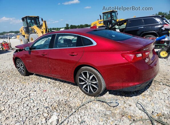 1G1ZD5ST4JF108757 2018 CHEVROLET MALIBU Red Tył lewy