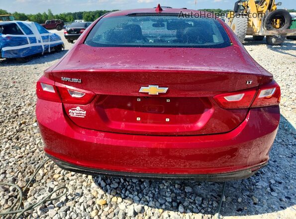 1G1ZD5ST4JF108757 2018 CHEVROLET MALIBU Red Widok z tyłu