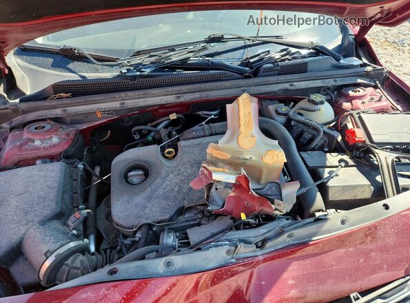 1G1ZD5ST4JF108757 2018 CHEVROLET MALIBU Red Widok wnętrza z tyłu