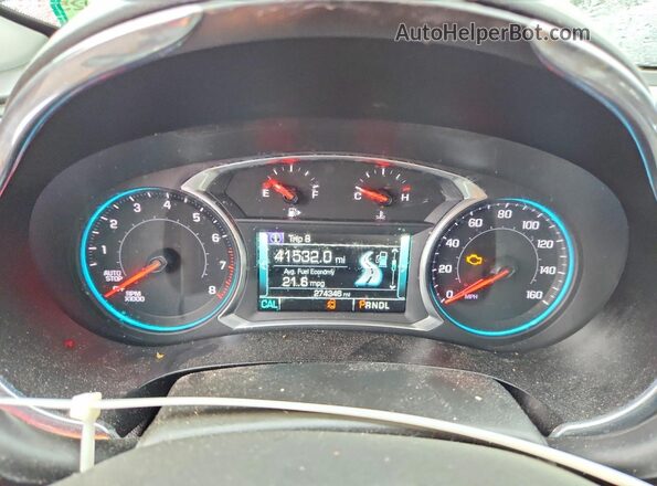 1G1ZD5ST4JF133464 2018 CHEVROLET MALIBU Burgundy Vista del cuadro de instrumentos