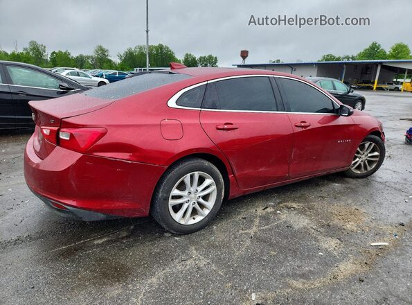 1G1ZD5ST4JF133464 2018 CHEVROLET MALIBU Burgundy Trasero derecho