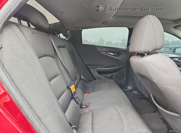 1G1ZD5ST4JF133464 2018 CHEVROLET MALIBU Burgundy Vista de los asientos traseros