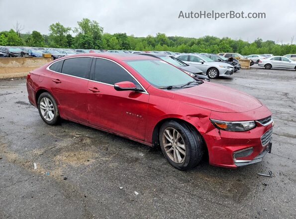 1G1ZD5ST4JF133464 2018 CHEVROLET MALIBU Burgundy Delantero derecho
