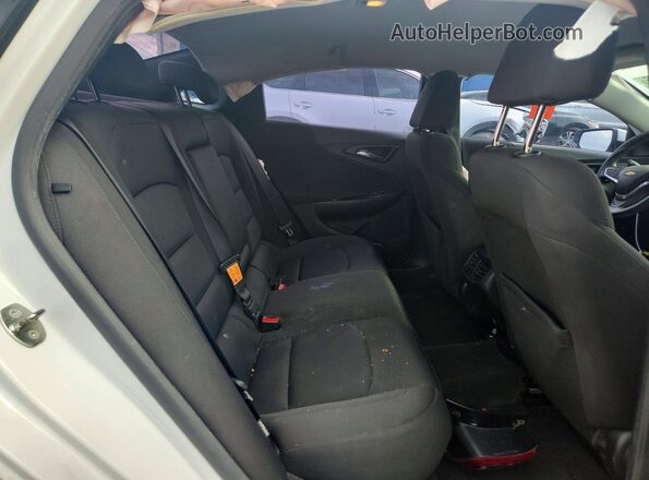 1G1ZD5ST4JF138325 2018 CHEVROLET MALIBU White Rear seats view