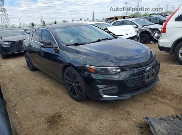 1G1ZD5ST4JF145842 2018 CHEVROLET MALIBU Black Przód prawy
