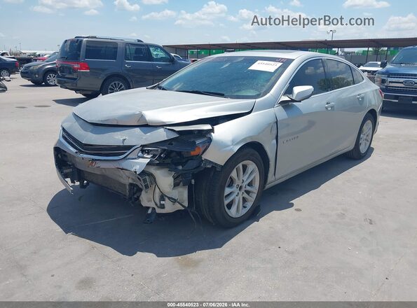 1G1ZD5ST4JF152452 2018 CHEVROLET MALIBU Серебряный Передняя левая четверть