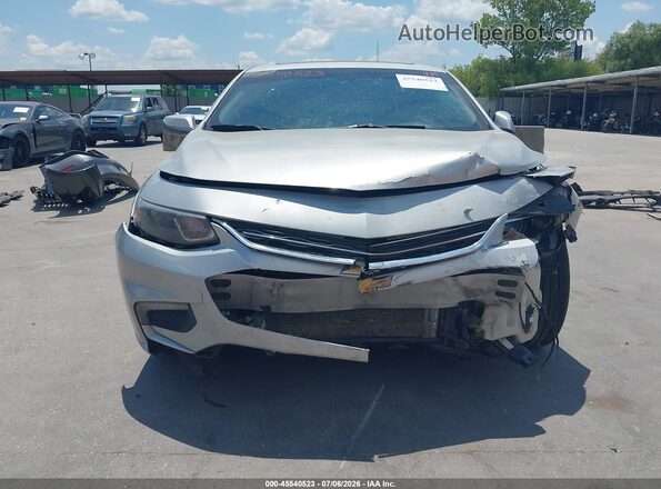 1G1ZD5ST4JF152452 2018 CHEVROLET MALIBU Серебряный Вид щитка приборов