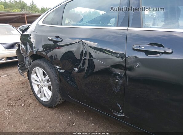 1G1ZD5ST4JF244533 2018 CHEVROLET MALIBU Черный Вид спереди