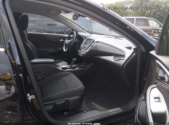 1G1ZD5ST4JF244533 2018 CHEVROLET MALIBU Черный Вид салона спереди
