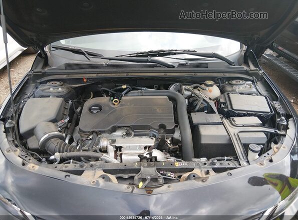 1G1ZD5ST4JF244533 2018 CHEVROLET MALIBU Черный Вид сзади
