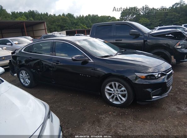 1G1ZD5ST4JF244533 2018 CHEVROLET MALIBU Черный Вид задней части салона