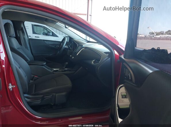 1G1ZD5ST4JF259713 2018 CHEVROLET MALIBU Burgundy Вид салону спереду