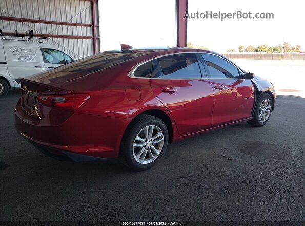 1G1ZD5ST4JF259713 2018 CHEVROLET MALIBU Burgundy Задня права чверть
