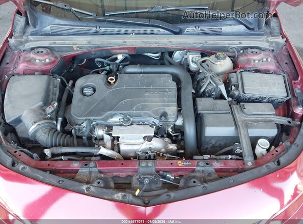 1G1ZD5ST4JF259713 2018 CHEVROLET MALIBU Burgundy Вид ззаду