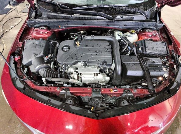 1G1ZD5ST4KF131005 2019 CHEVROLET MALIBU Red Widok wnętrza z tyłu