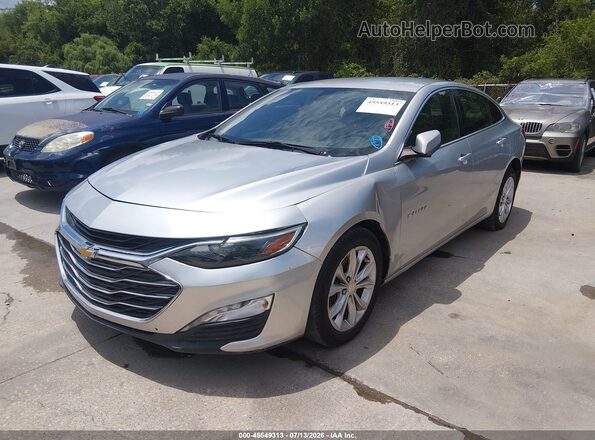 1G1ZD5ST4KF138939 2019 CHEVROLET MALIBU Серый Передняя левая четверть