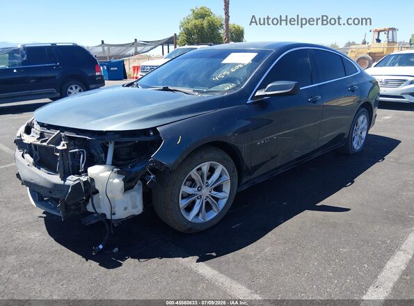 1G1ZD5ST4KF166045 2019 CHEVROLET MALIBU Gray Przód lewy