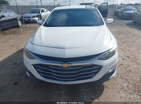 1G1ZD5ST4KF167731 2019 CHEVROLET MALIBU White Вид щитка приладів