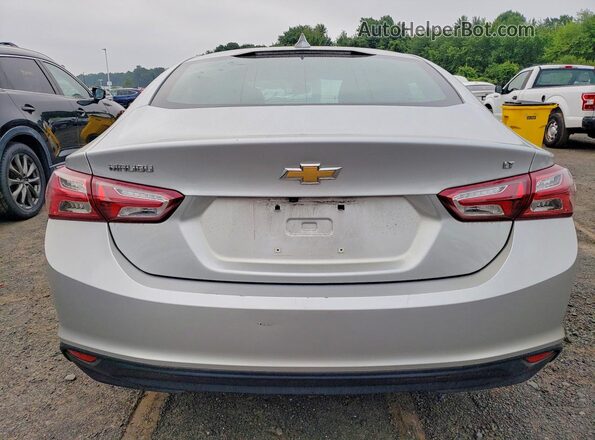 1G1ZD5ST4KF184173 2019 CHEVROLET MALIBU Серебряный Вид сзади