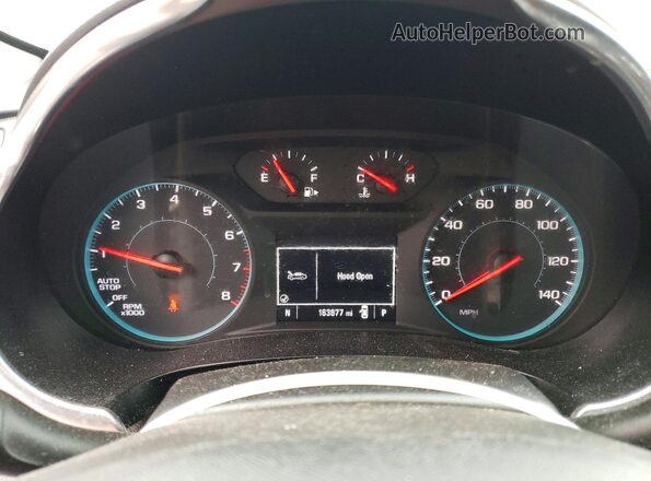 1G1ZD5ST4KF184173 2019 CHEVROLET MALIBU Серебряный Вид щитка приборов