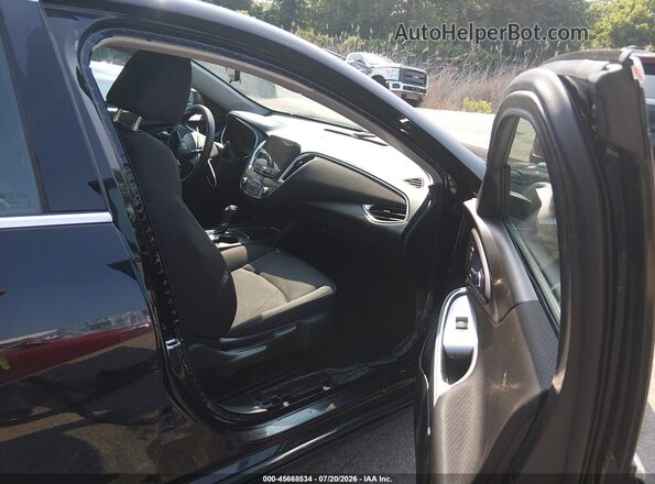 1G1ZD5ST4LF007172 2020 CHEVROLET MALIBU Black Вид салону спереду