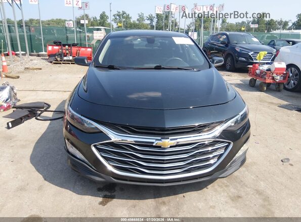 1G1ZD5ST4LF007172 2020 CHEVROLET MALIBU Black Вид щитка приладів