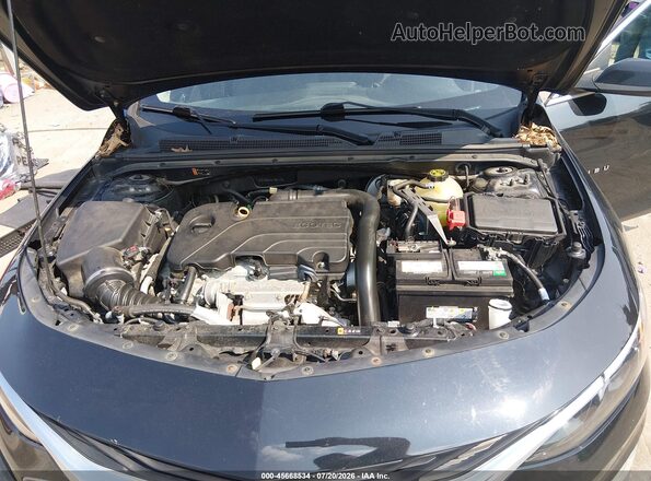1G1ZD5ST4LF007172 2020 CHEVROLET MALIBU Black Вид ззаду