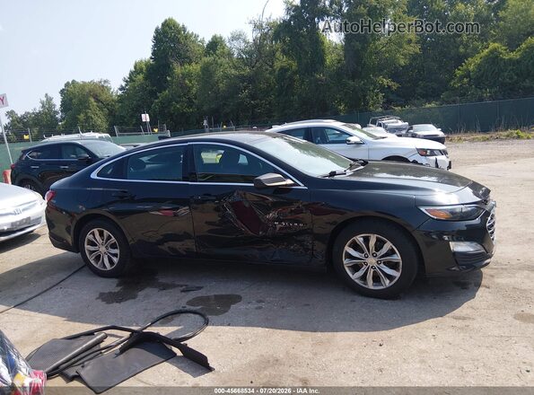 1G1ZD5ST4LF007172 2020 CHEVROLET MALIBU Black Вид задньої частини салону
