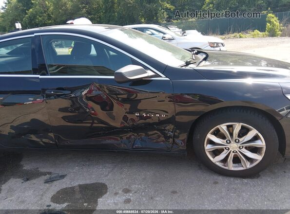 1G1ZD5ST4LF007172 2020 CHEVROLET MALIBU Black Вид спереду