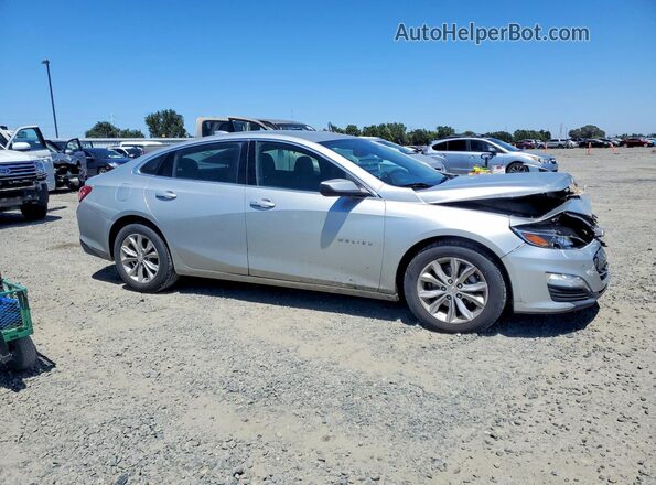 1G1ZD5ST4LF089632 2020 CHEVROLET MALIBU Серебряный Передняя правая четверть