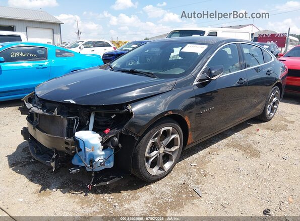 1G1ZD5ST4LF101357 2020 CHEVROLET MALIBU Черный Вид спереди