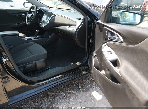 1G1ZD5ST4LF101357 2020 CHEVROLET MALIBU Черный Вид салона спереди