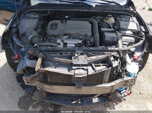 1G1ZD5ST4LF101357 2020 CHEVROLET MALIBU Черный Вид сзади