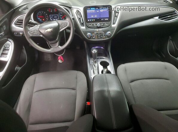 1G1ZD5ST4LF111418 2020 CHEVROLET MALIBU Gray Dashboard view