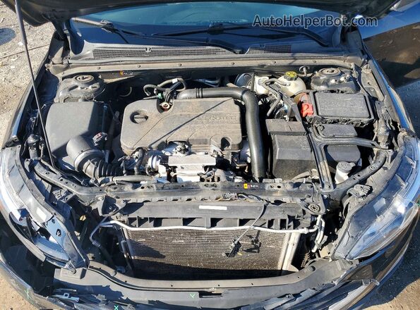 1G1ZD5ST4LF120958 2020 CHEVROLET MALIBU Black უკანა სალონის ხედი