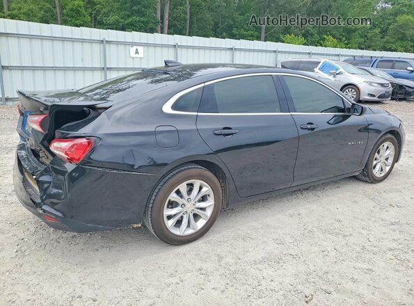 1G1ZD5ST4MF006119 2021 CHEVROLET MALIBU Black Rear right