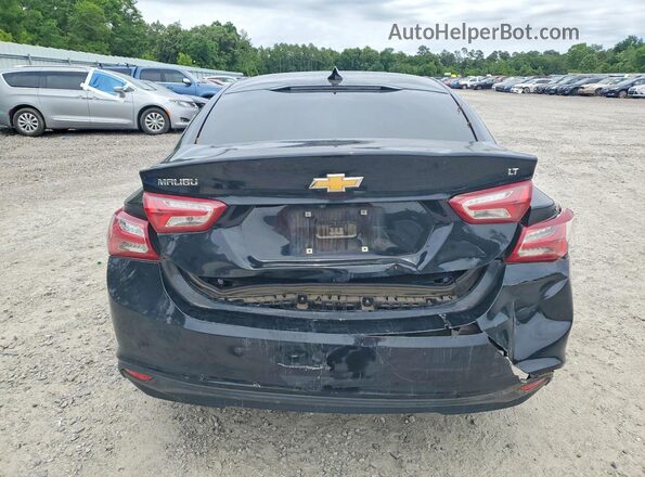 1G1ZD5ST4MF006119 2021 CHEVROLET MALIBU Black Rear view