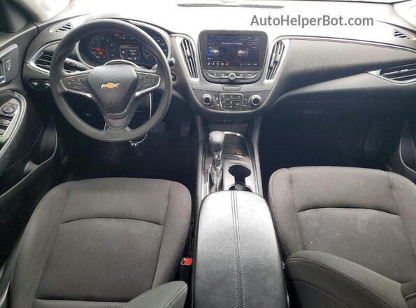 1G1ZD5ST4MF006119 2021 CHEVROLET MALIBU Black Dashboard view
