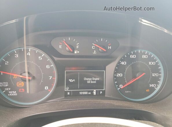 1G1ZD5ST4MF006119 2021 CHEVROLET MALIBU Black Instrument cluster view