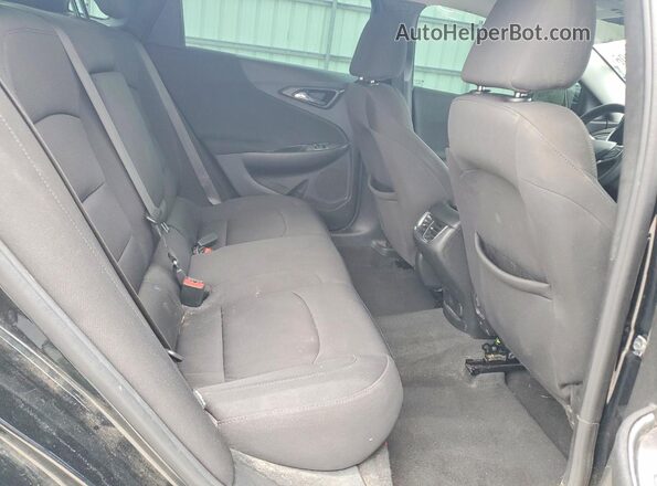 1G1ZD5ST4MF006119 2021 CHEVROLET MALIBU Black Rear seats view