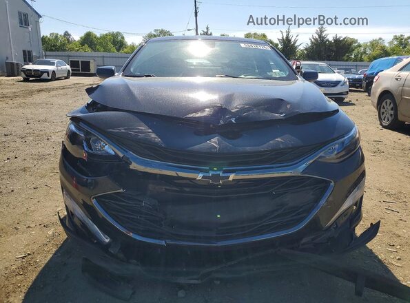 1G1ZD5ST4MF008145 2021 CHEVROLET MALIBU Black Вид спереду