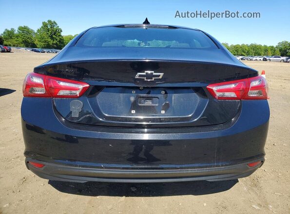 1G1ZD5ST4MF008145 2021 CHEVROLET MALIBU Black Вид ззаду