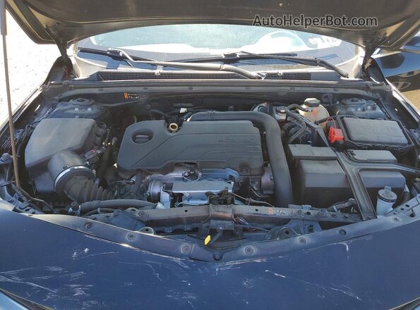 1G1ZD5ST4MF008145 2021 CHEVROLET MALIBU Black Вид задньої частини салону
