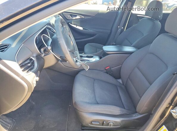 1G1ZD5ST4MF008145 2021 CHEVROLET MALIBU Black Вид салону спереду
