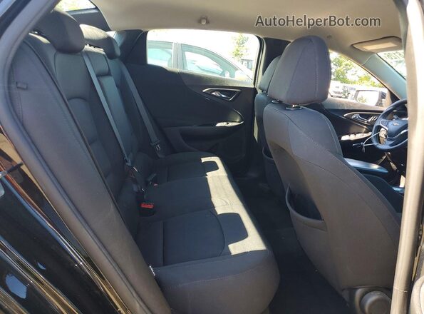 1G1ZD5ST4MF008145 2021 CHEVROLET MALIBU Black Вид задніх сидінь