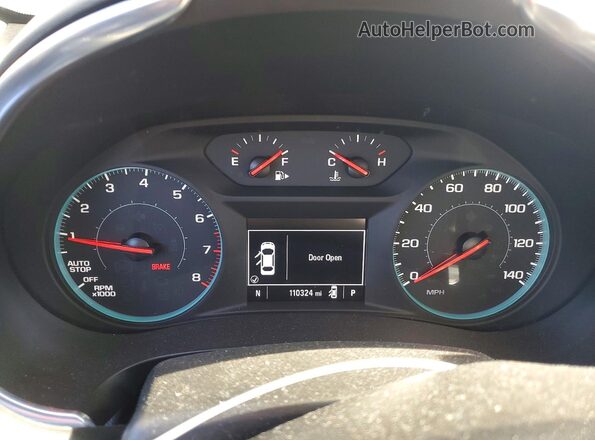 1G1ZD5ST4MF014754 2021 CHEVROLET MALIBU Black Widok zestawu wskaźników