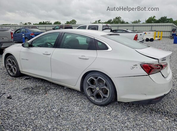 1G1ZD5ST4MF026550 2021 CHEVROLET MALIBU White Հետևի ձախ