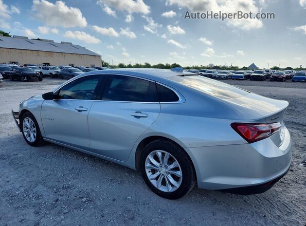 1G1ZD5ST4MF040254 2021 CHEVROLET MALIBU Серебряный Задняя левая четверть