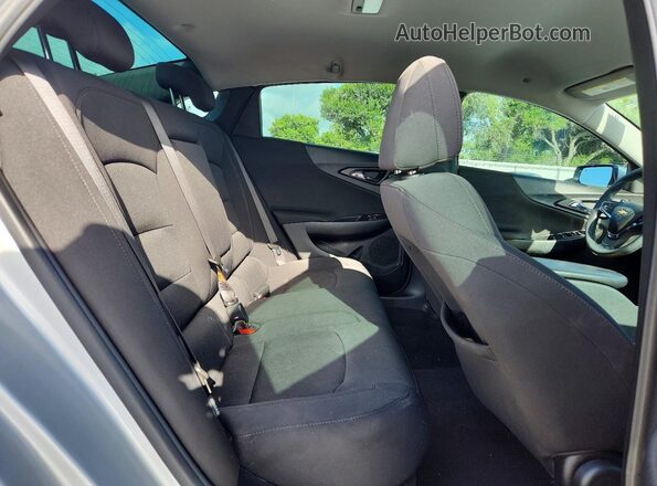 1G1ZD5ST4MF040254 2021 CHEVROLET MALIBU Серебряный Вид задних сидений