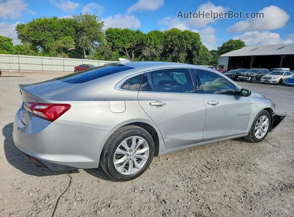 1G1ZD5ST4MF040254 2021 CHEVROLET MALIBU Серебряный Задняя правая четверть